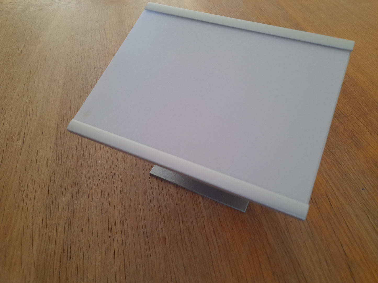Freestanding Aluminium Label Holders anodised silver