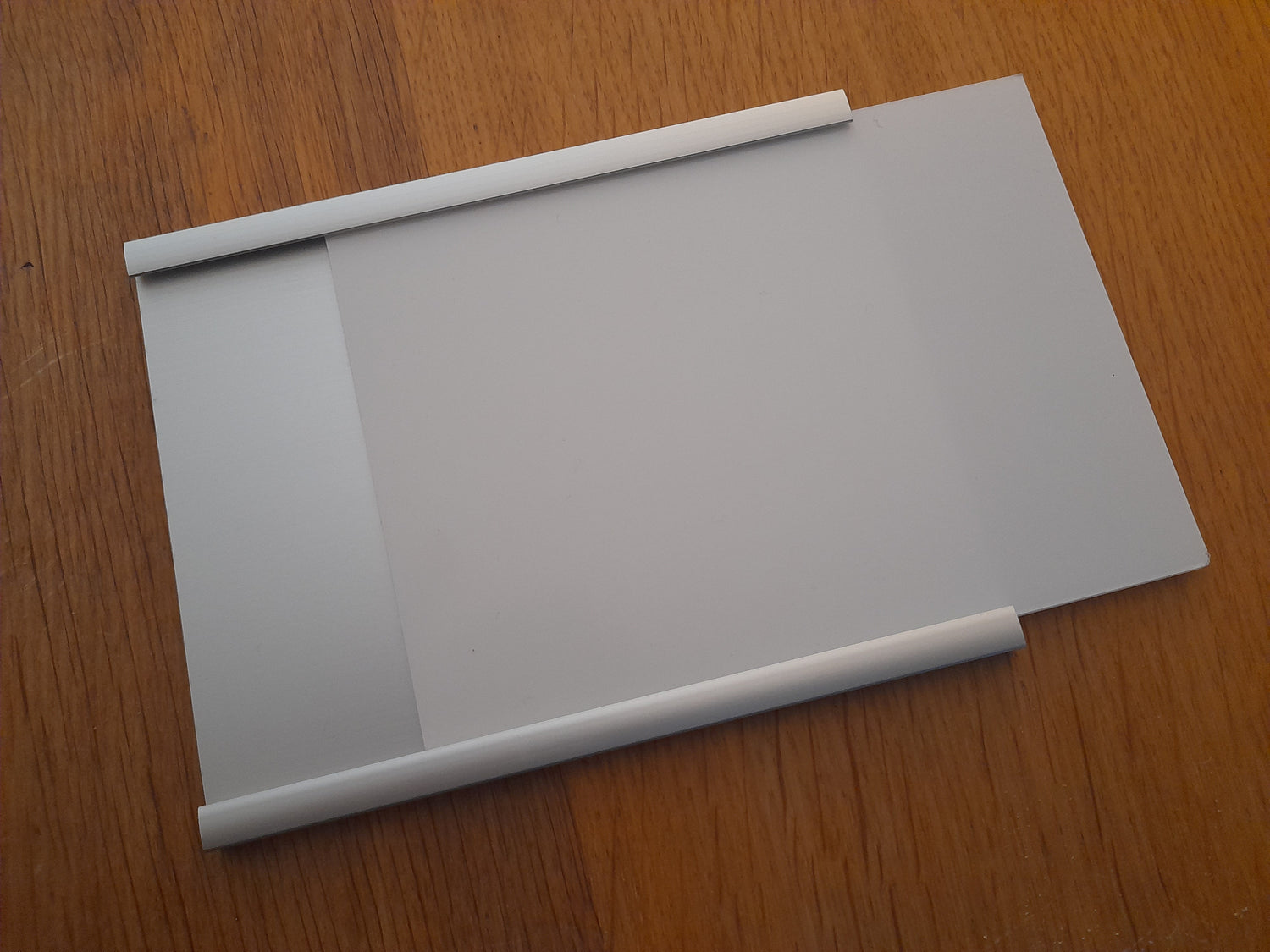 Aluminium Label Holders, Captions and Narrative Panels
