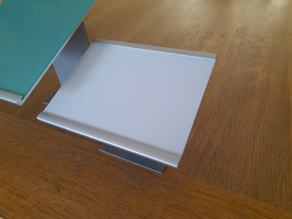 Freestanding Aluminium Label Holders anodised silver